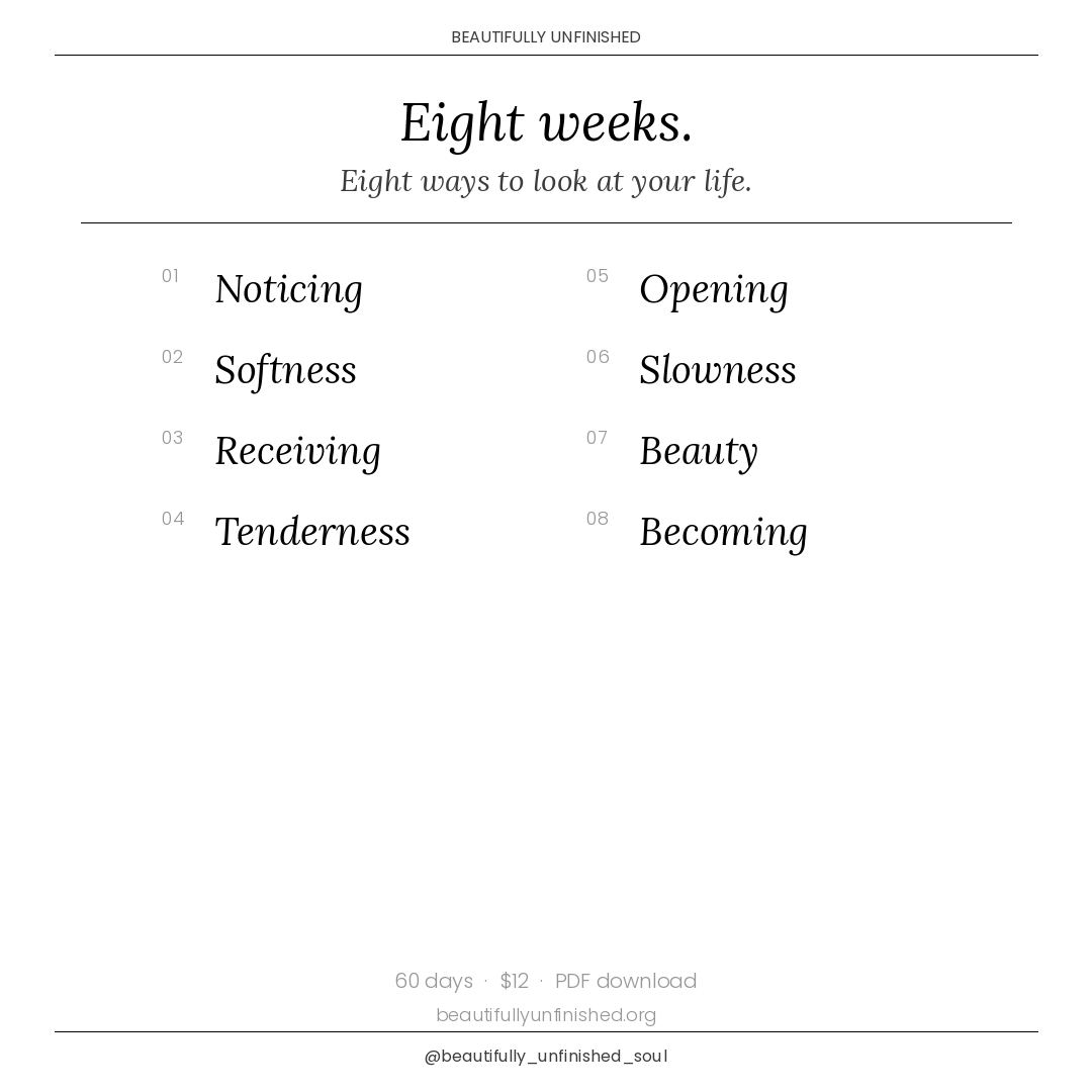 Bloom — A 60-Day Gratitude Journal
