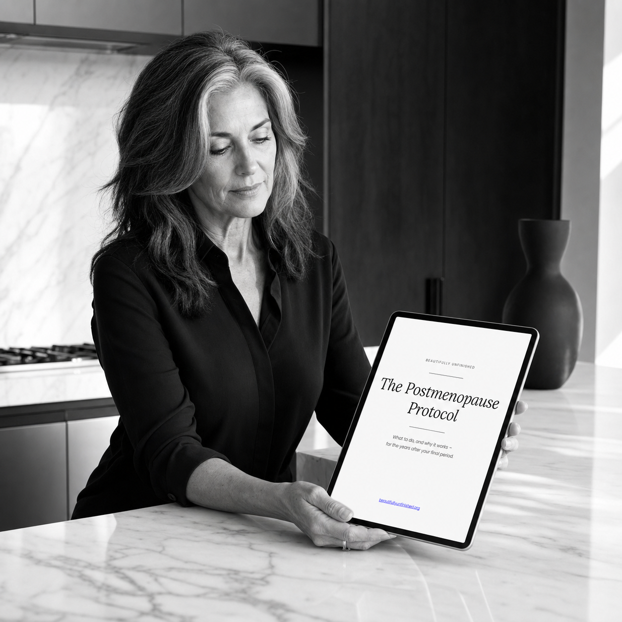 The Postmenopause Protocol — A System for Deciding What Actually Deserves Your Attention