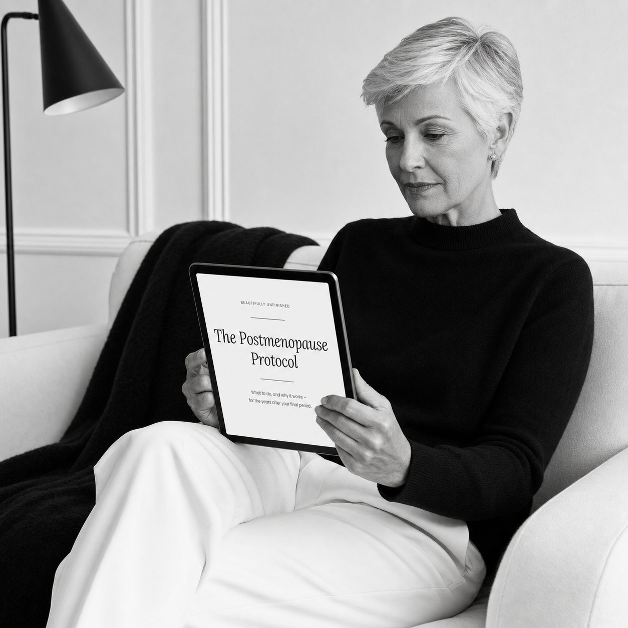The Postmenopause Protocol — A System for Deciding What Actually Deserves Your Attention