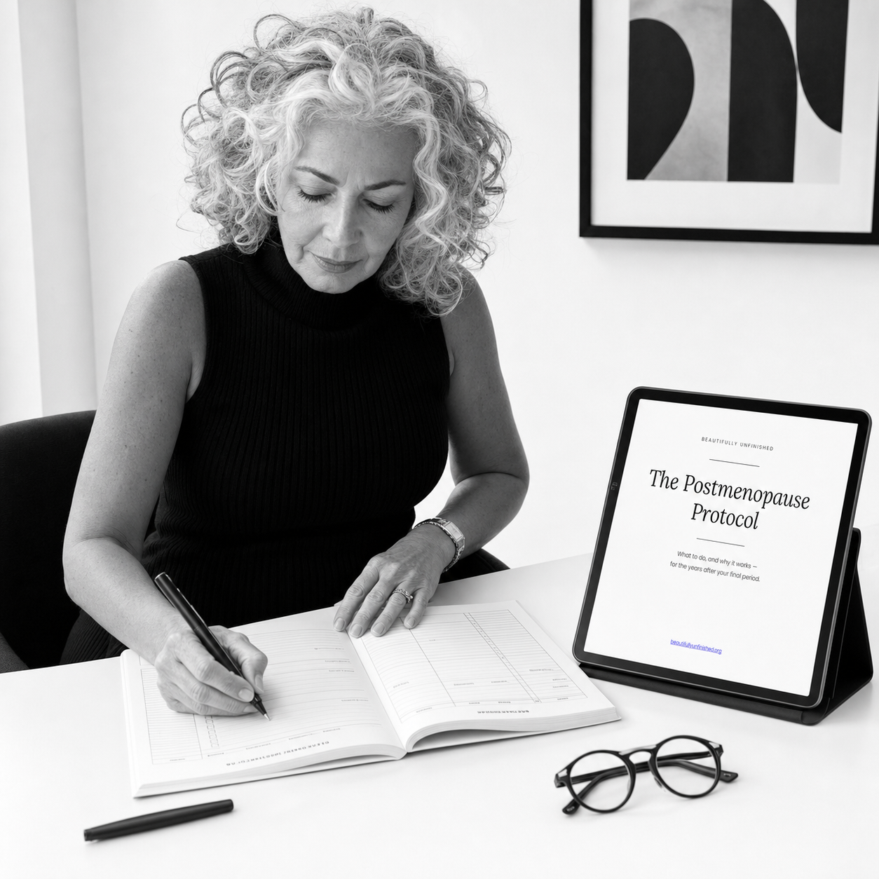 The Postmenopause Protocol — A System for Deciding What Actually Deserves Your Attention