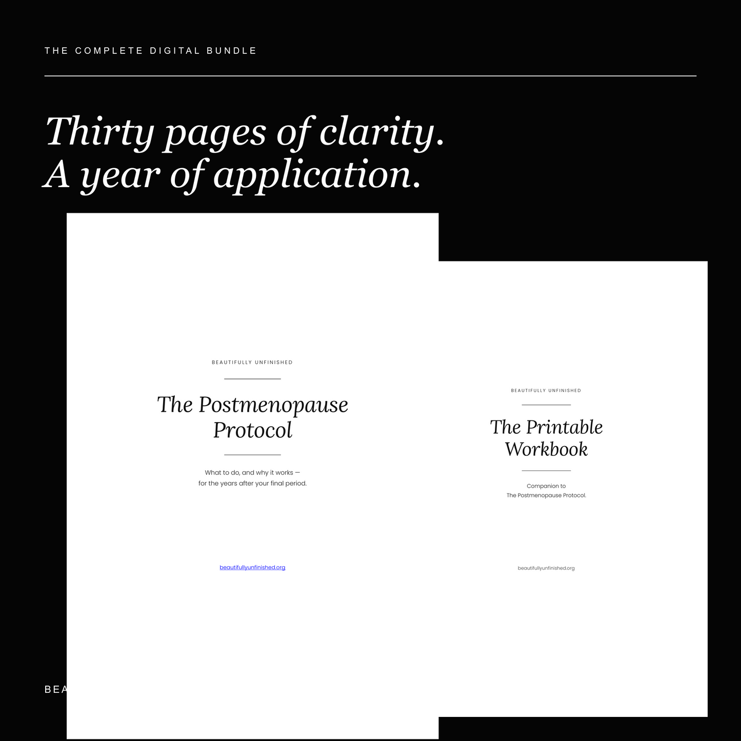 The Postmenopause Protocol — A System for Deciding What Actually Deserves Your Attention