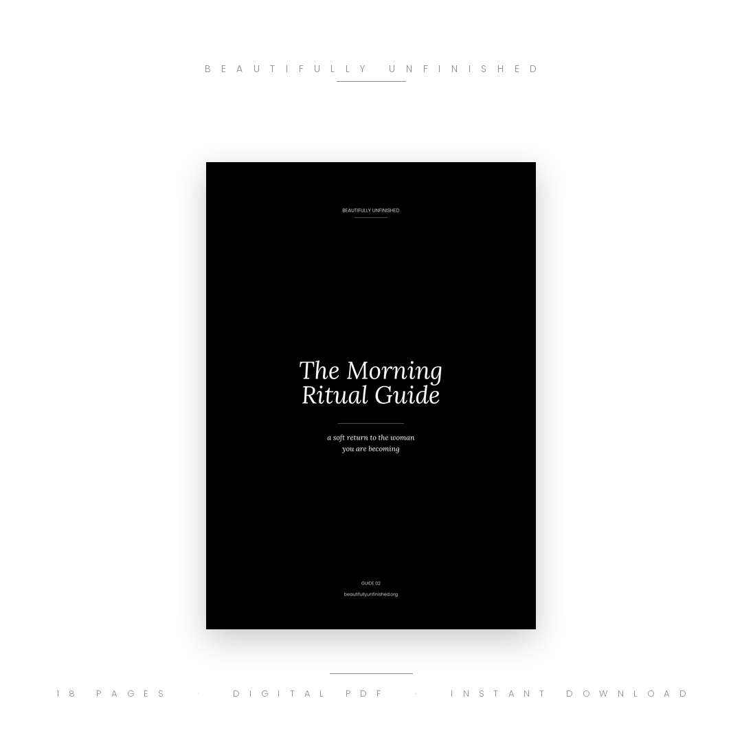 The Morning Ritual Guide — Design the First Hour That Designs the Rest of Your Life