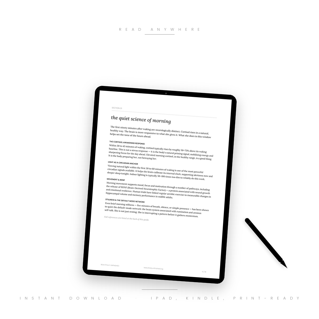 The Morning Ritual Guide — Design the First Hour That Designs the Rest of Your Life