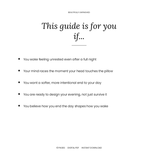 The Evening Wind-Down Ritual — End Your Day with Intention and Wake Up Restored