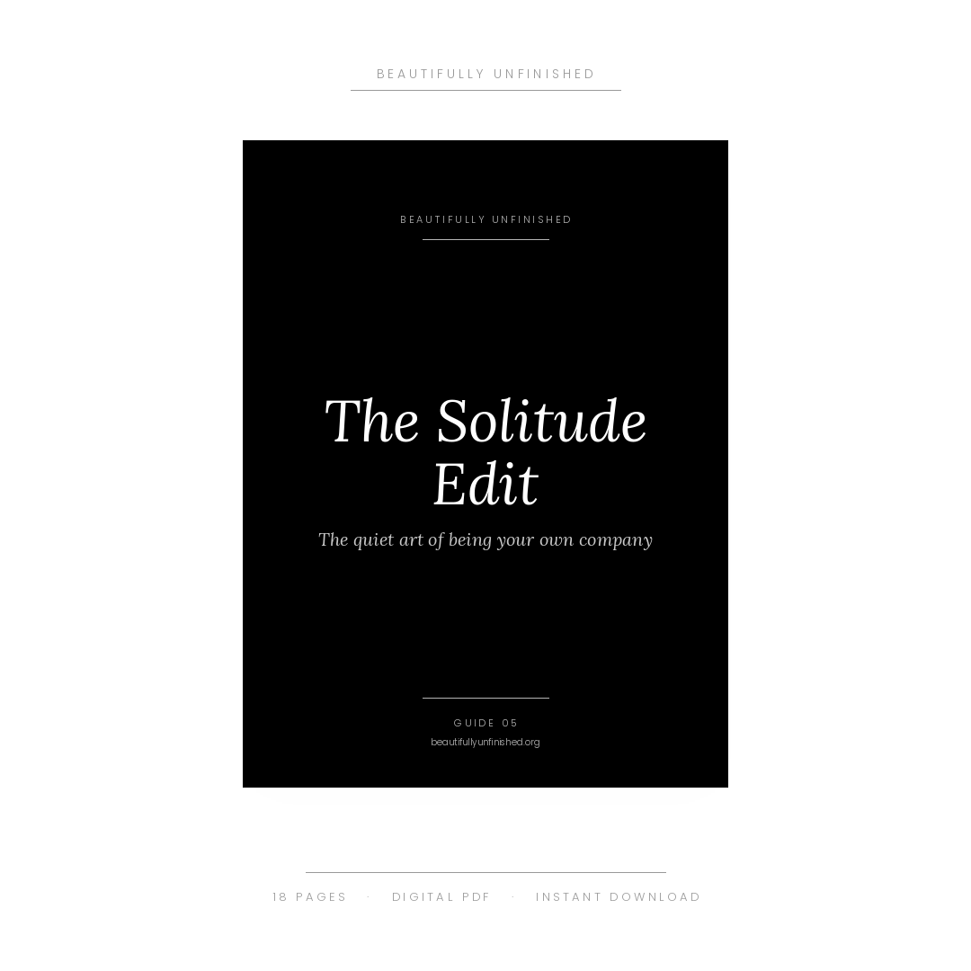 The Quiet Confidence Guide — Presence, Certainty, and the Kind of Power That Needs No Audience