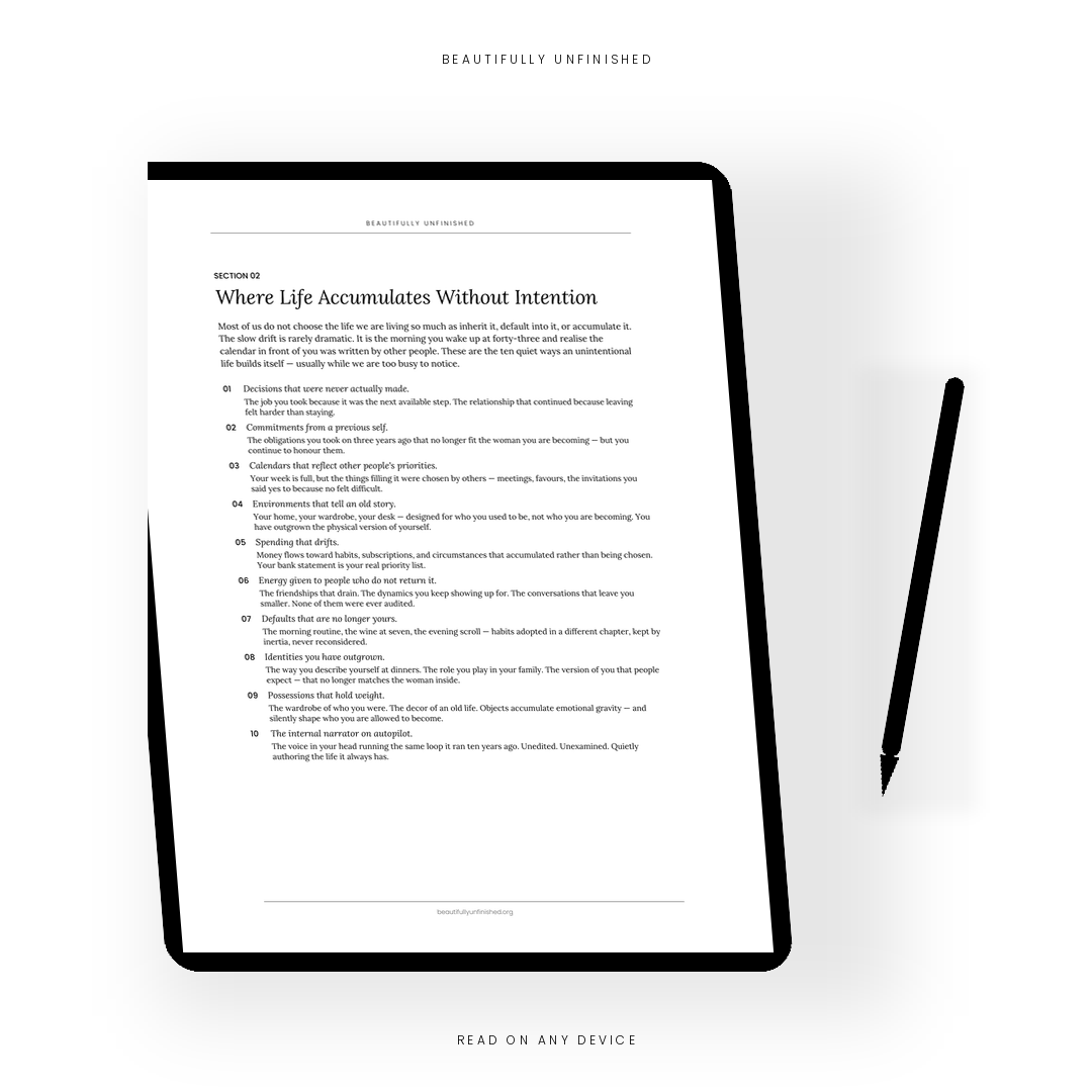 The Intentional Living Planner — Design a Life That Is Unmistakably, Deliberately Yours