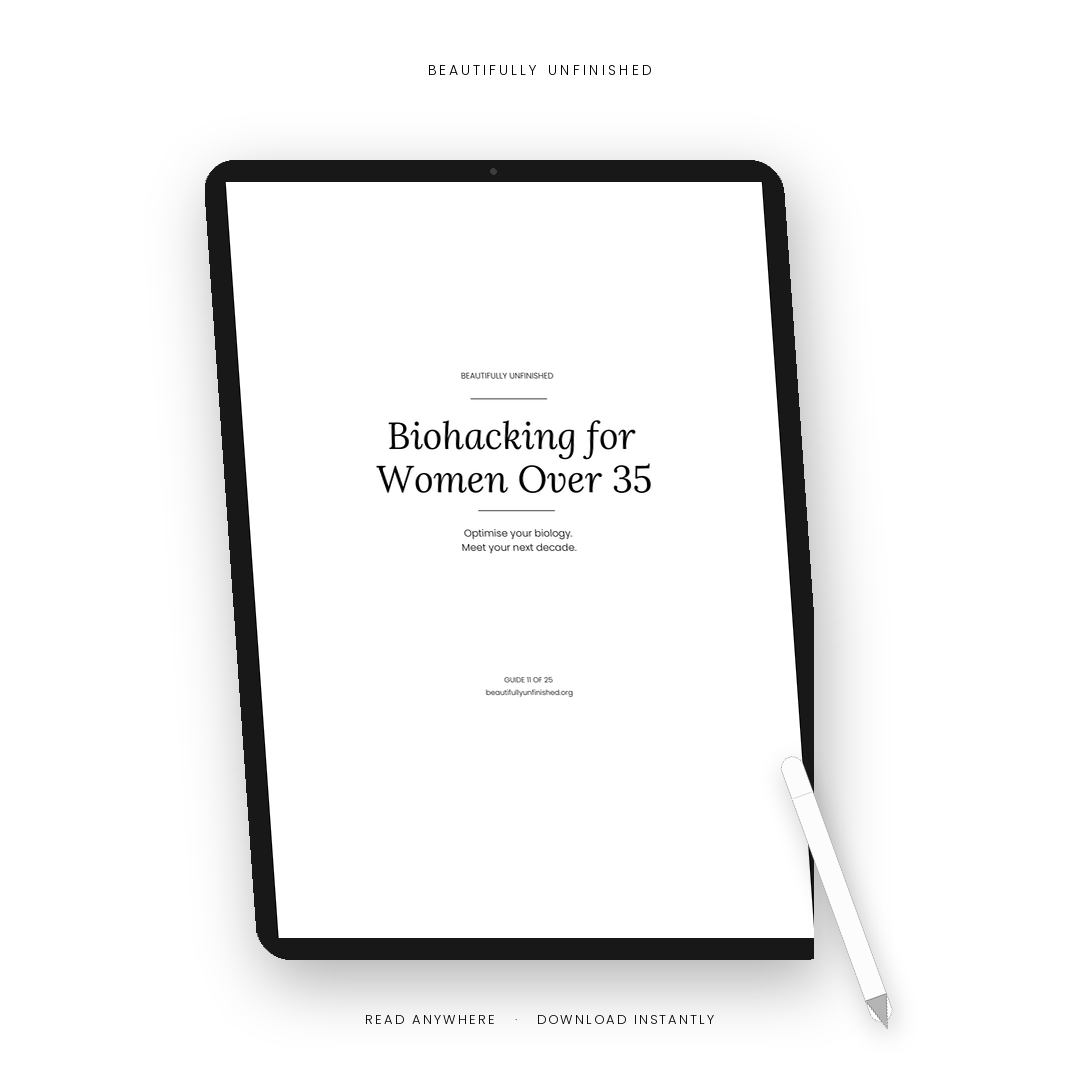 Biohacking for Women Over 35 — Optimise Your Biology, Own Your Next Decade