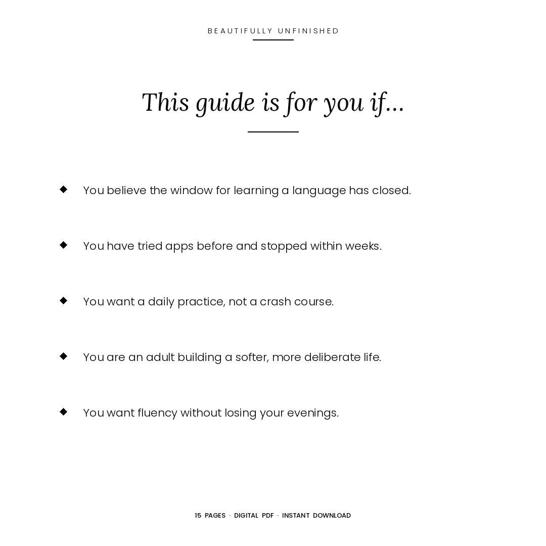 The Language Habit Guide — Learn Any Language as an Adult With the Science on Your Side