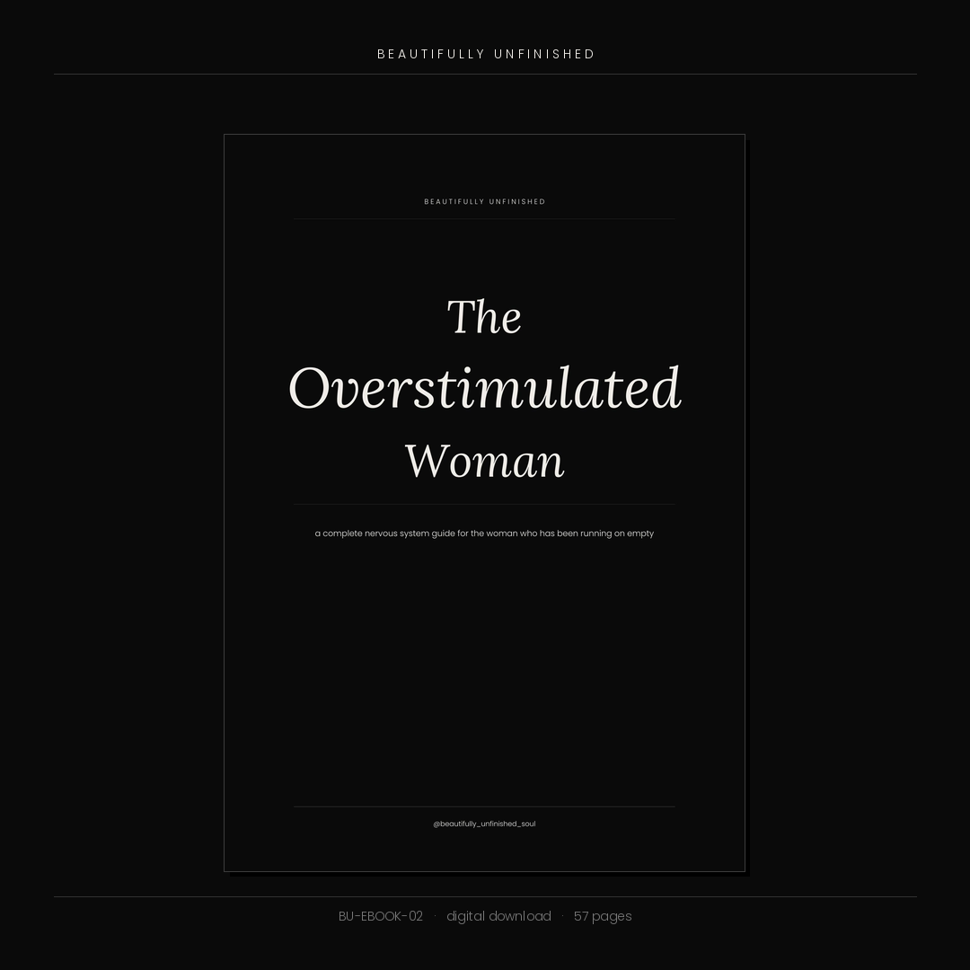 The Overstimulated Woman — A Complete Nervous System Guide