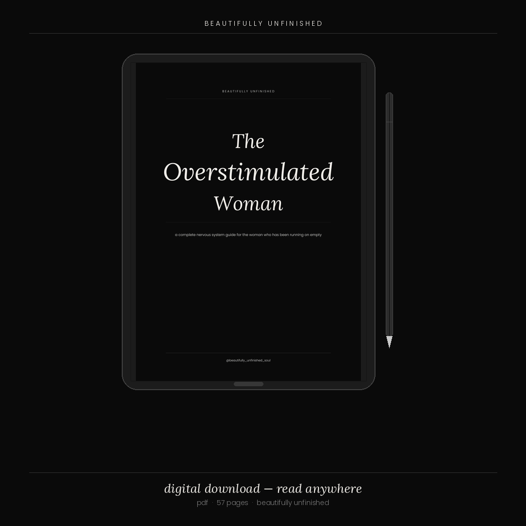 The Overstimulated Woman — A Complete Nervous System Guide