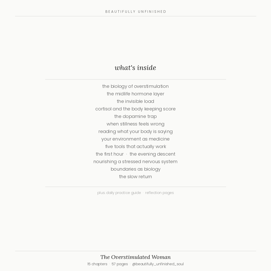 The Overstimulated Woman — A Complete Nervous System Guide