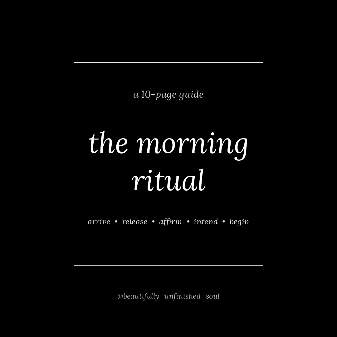 The Morning Ritual — A Free 10-Page Guide