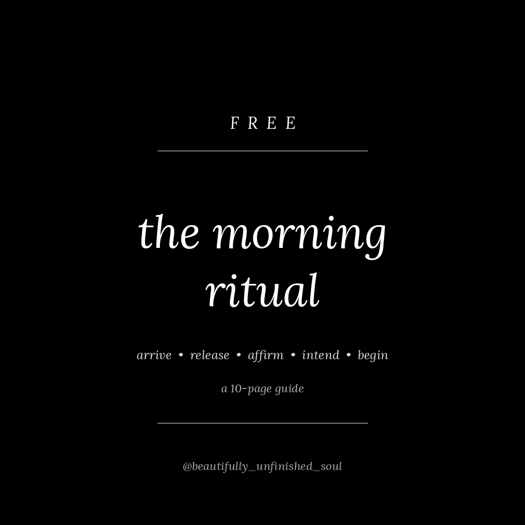 The Morning Ritual — A Free 10-Page Guide