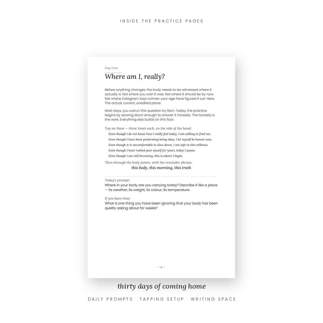 The Tapped In Bundle — The Guide + The Practice Pages