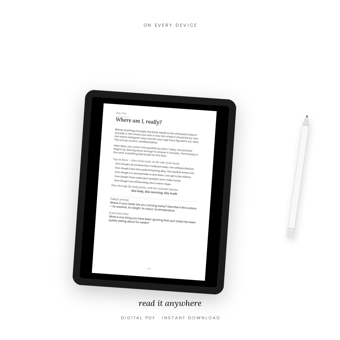 The Tapped In Bundle — The Guide + The Practice Pages