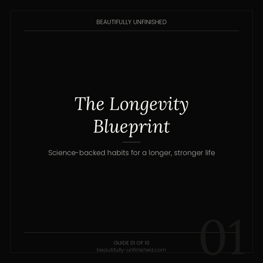 The Longevity Blueprint — Science-Backed Guide to a Longer, Stronger Life
