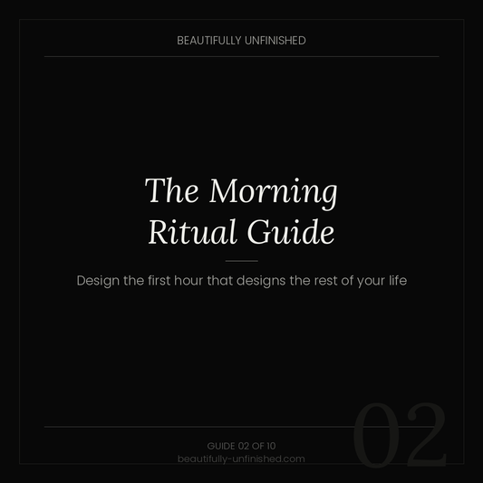 The Morning Ritual Guide — Design the First Hour That Designs the Rest of Your Life