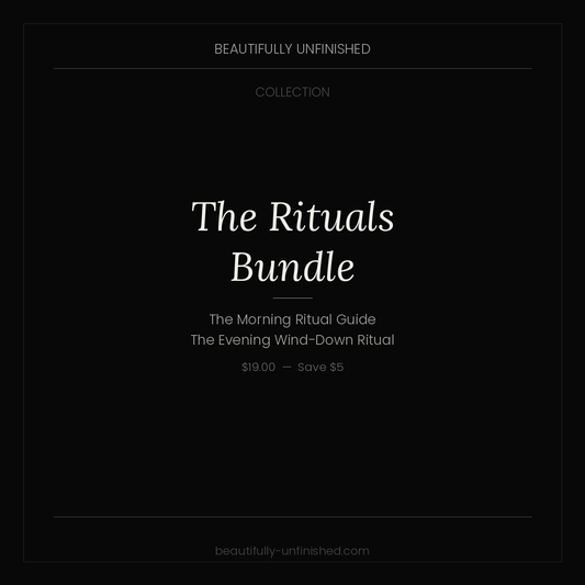 The Rituals Bundle — Morning + Evening Ritual Guides