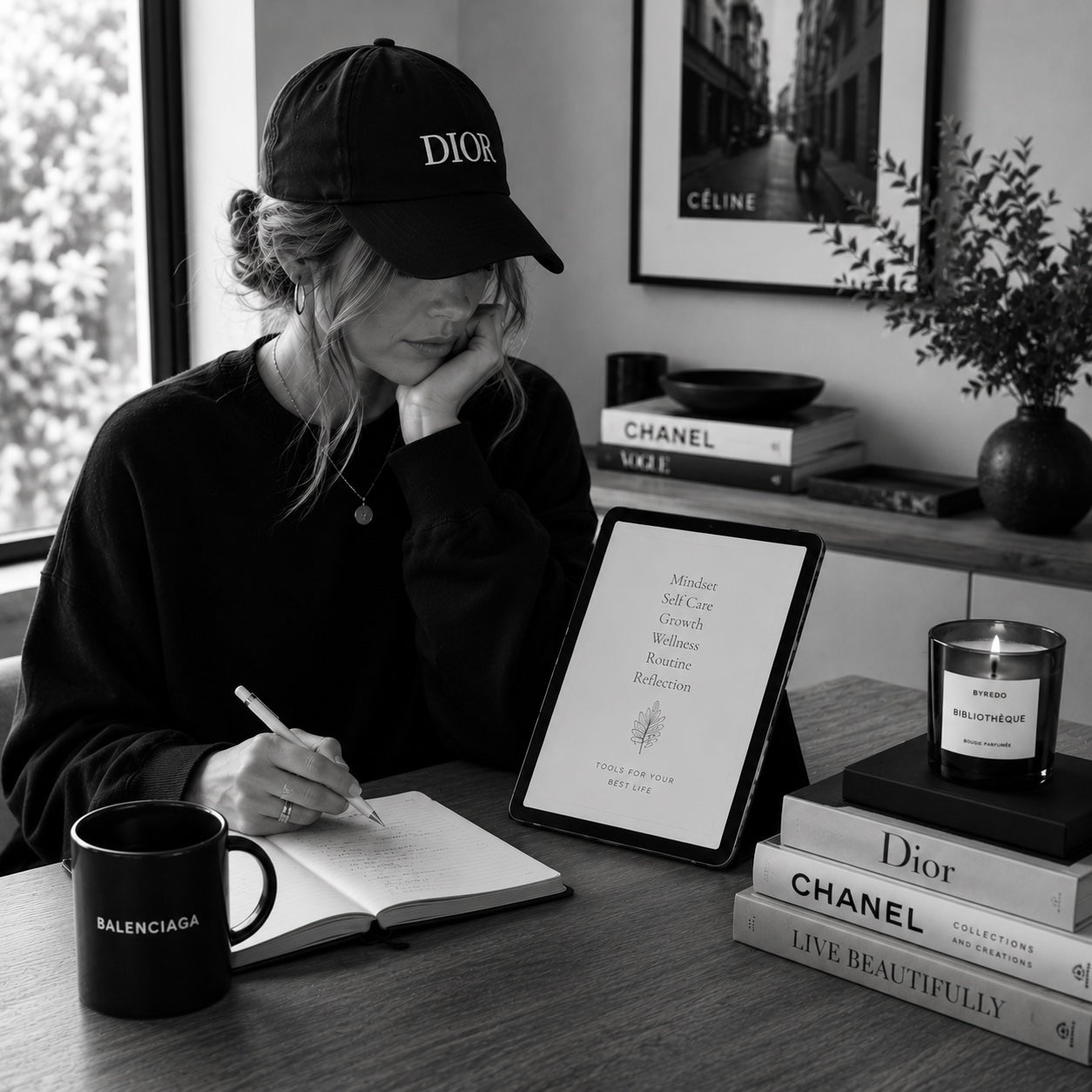 The Foundation Collection ten essential guides for women — lifestyle scene 1
